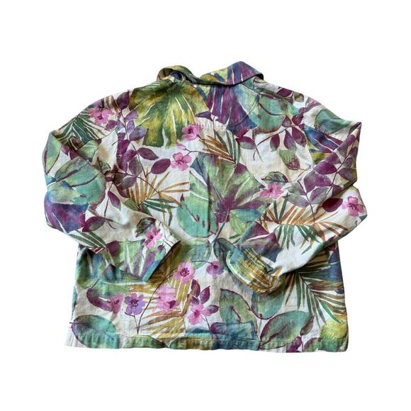 Vintage Coldwater Creek Designs C Jacket, size XL, Floral design - Picture 2 of 5